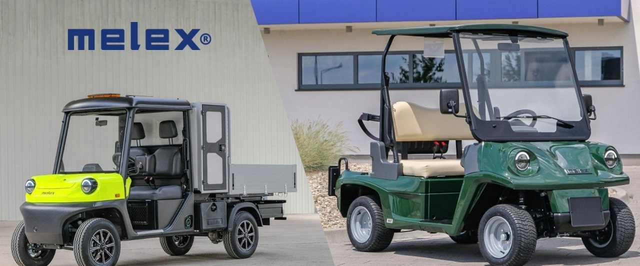 Veicoli elettrici Melex omologati stradali