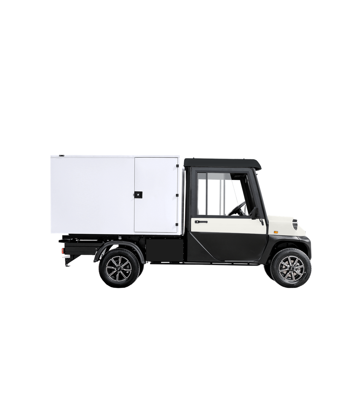Melex N.30 Cargo Long Van Box con porte posteriori e laterali 